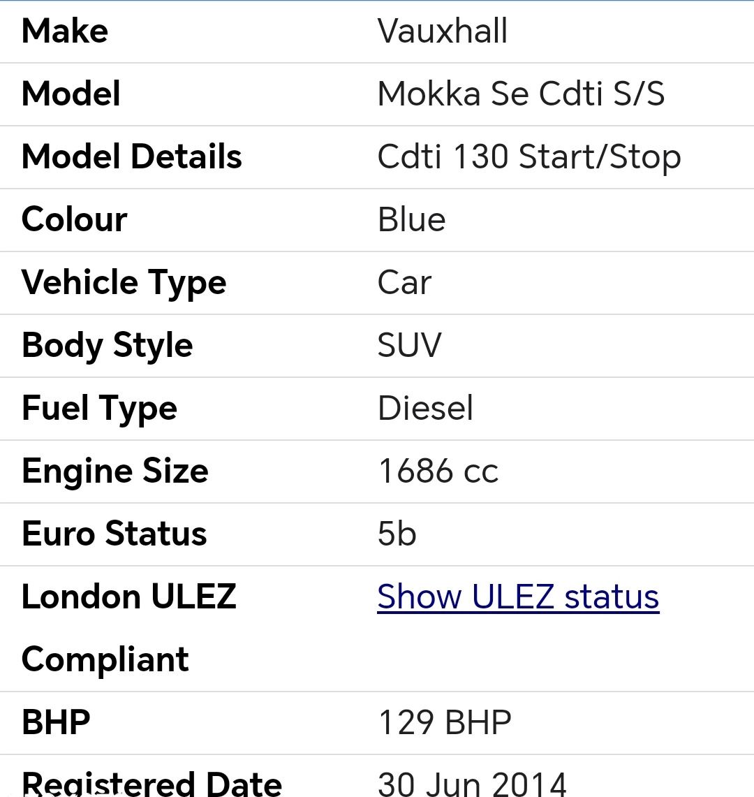 Opel Mokka cena 9950 przebieg: 106000, rok produkcji 2014 z Ostrzeszów małe 46